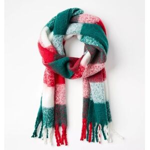 LOFT Plaid Blanket Scarf 🧣